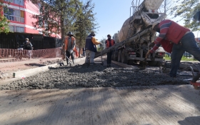 Obras de pavimentación