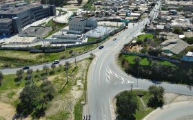 FOTO DE LA CARRETERA CERCANA AL HOSPITAL MARGA MARGA 