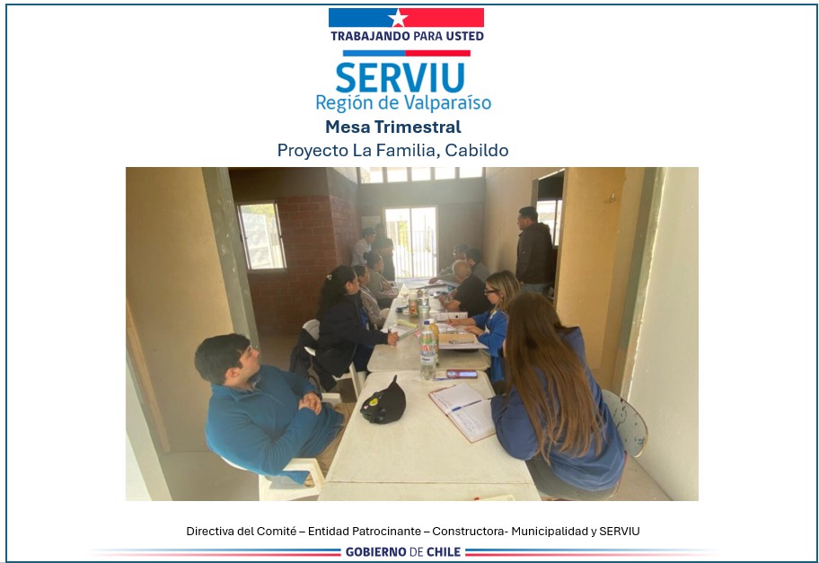 Mesa Trimestral Cabildo