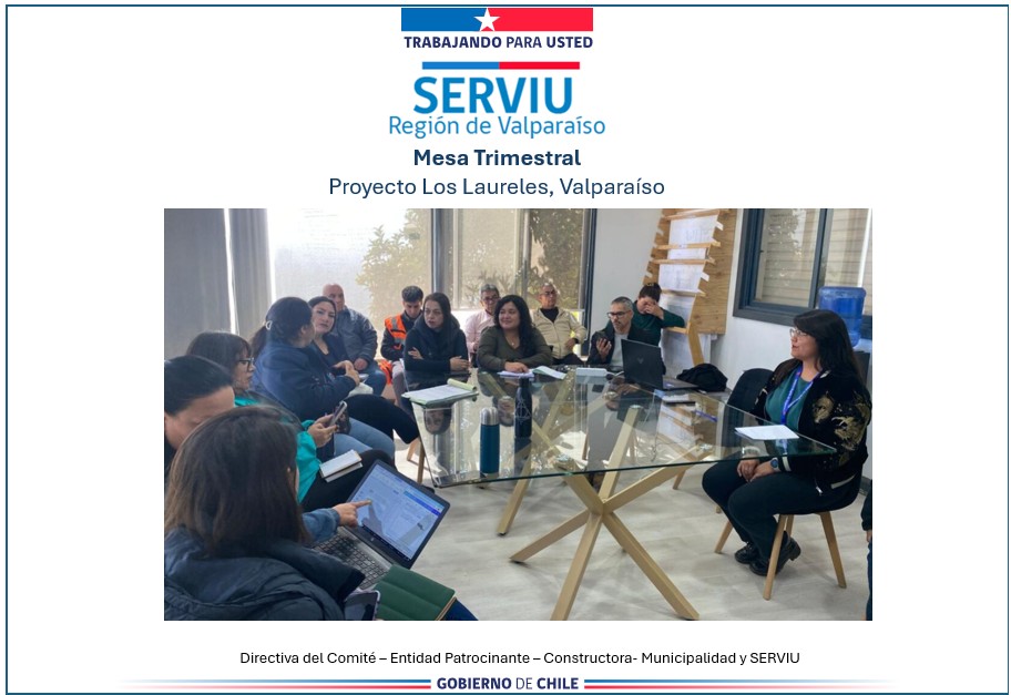 Mesa Trimestral Valparaiso