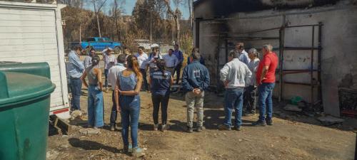 2024-02-21 - Representantes de Constructoras visitan terrenos rurales siniestrados en Villa Alemana