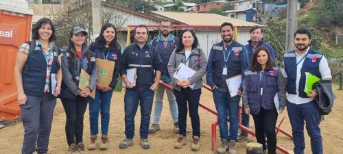 2024-02-22 - Equipos de Serviu de otras regiones apoyan trabajo en Campamentos Afectados
