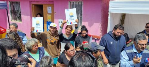 2024-03-06 - Familias del Campamento Manuel Bustos reciben Subsidio para Construir en Sitio Propio