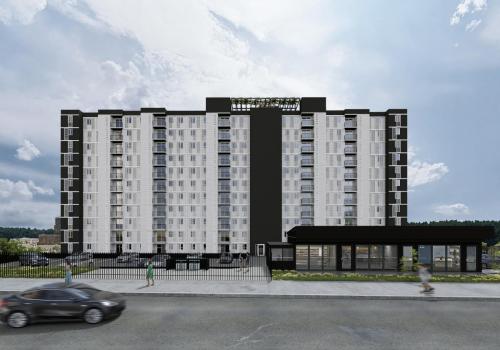 Fachada de la torre B