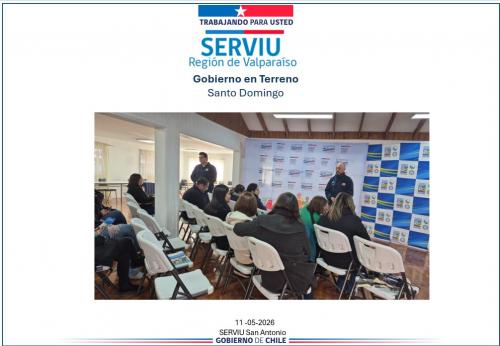Gobierno en Terreno Santo Domingo