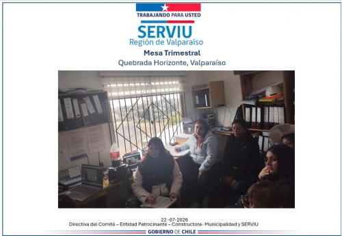 Mesa Trimestral Valparaiso 2 -Julio
